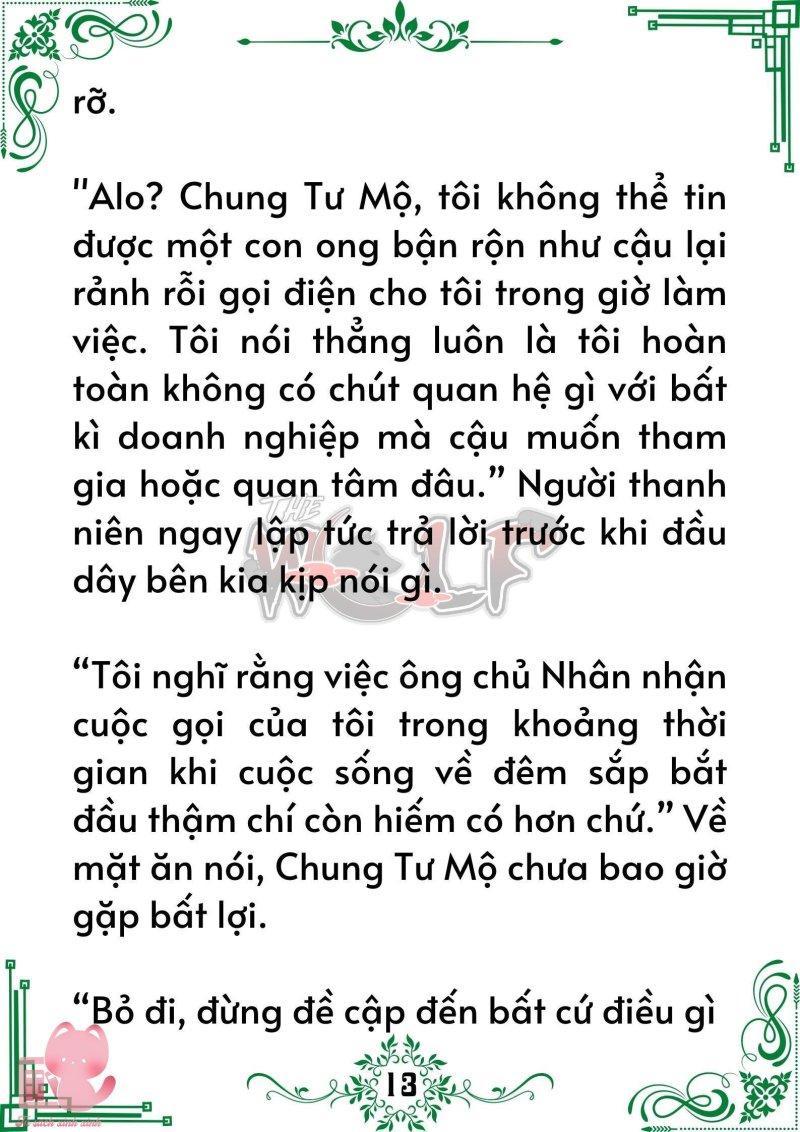 quý nhân phù trợ du chapter 11 14