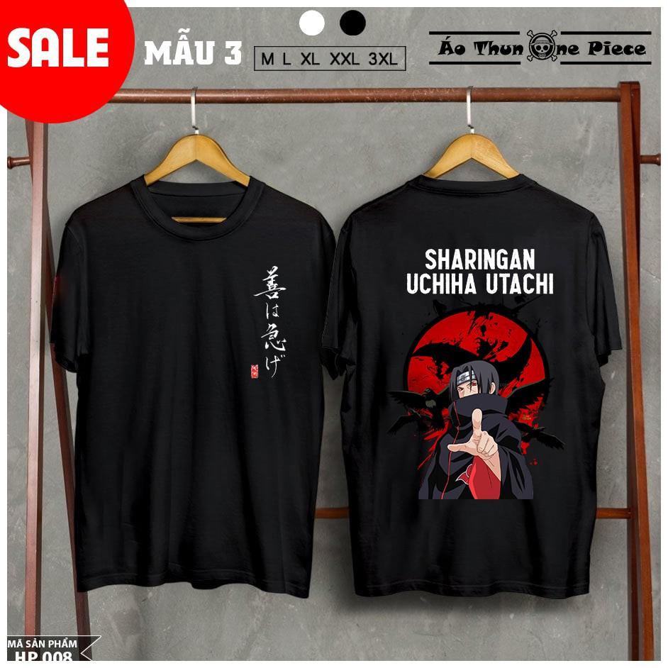 Áo Thun Naruto đẹp giá rẻ-Áo thun in hình Áo Itachi Uchiha "Cực Chất, Cực Ngầu"
