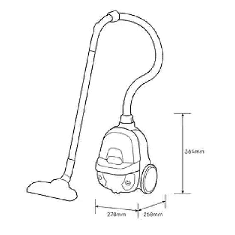 Máy Hút Bụi Electrolux Z1230 - Hàng Chính Hãng