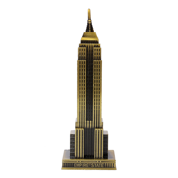 Mô hình tòa nhà Empire State cao 22 cm (Màu Vàng Rêu)