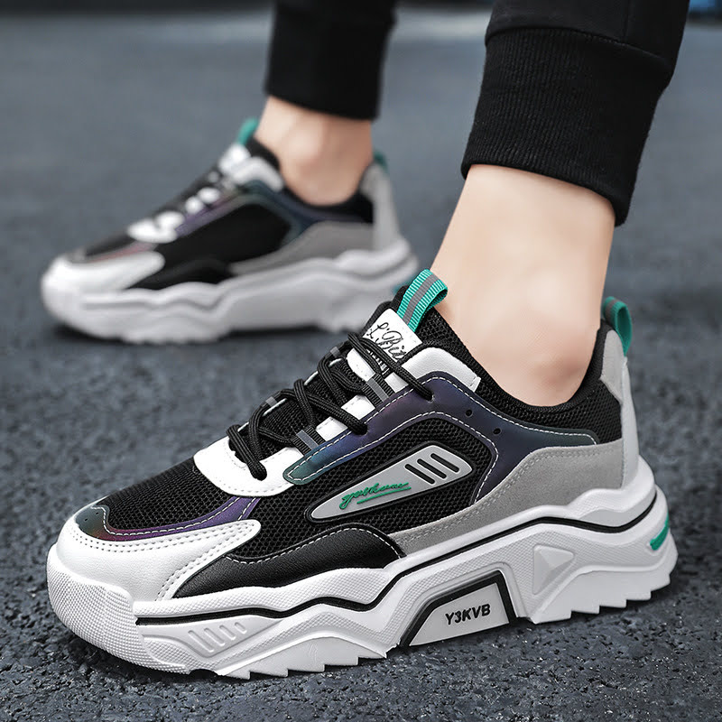 Giày Nam Sneaker Thể Thao Tăng Chiều Cao Phong Cách Trẻ Trung Năng Động Độc Đáo - Mã Sản Phẩm: CK06