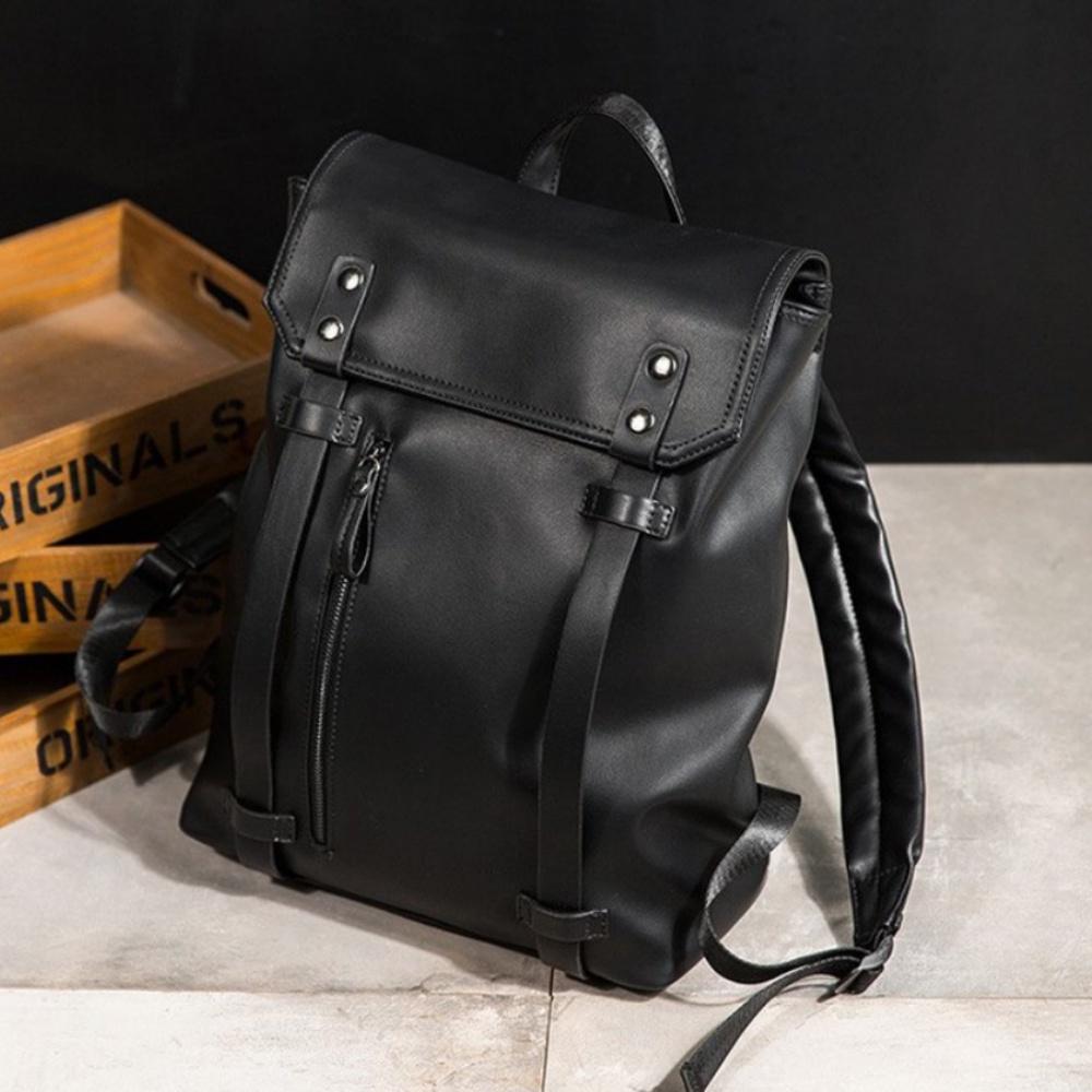 Balo da thời trang nam nữ,Da PU Cao Cấp,Ba lô đựng Laptop 15.6 inh -Chống thấm nước, Kiểu dáng trẻ trung,cá tính -