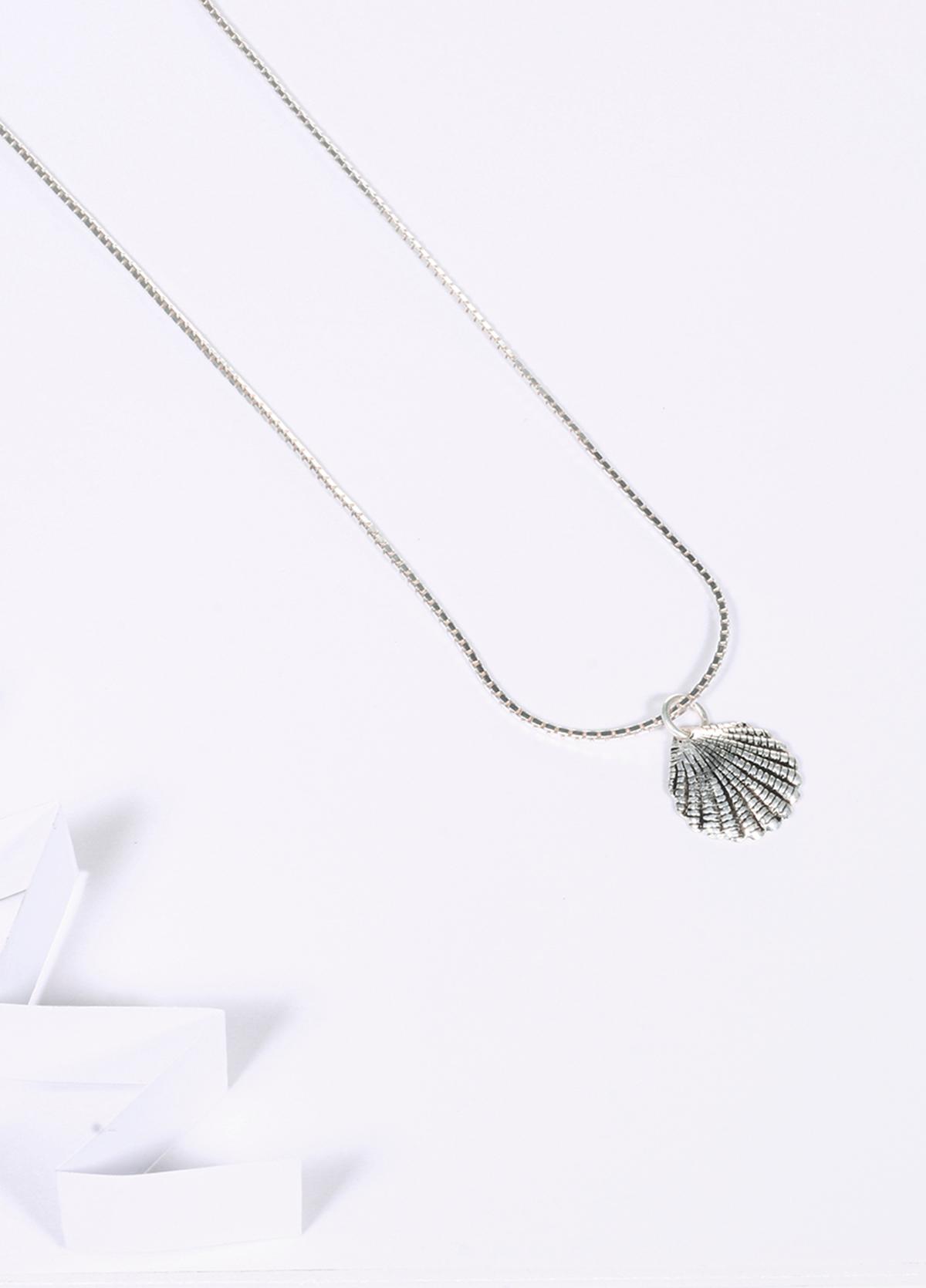 Dây chuyền bạc mặt vỏ sò