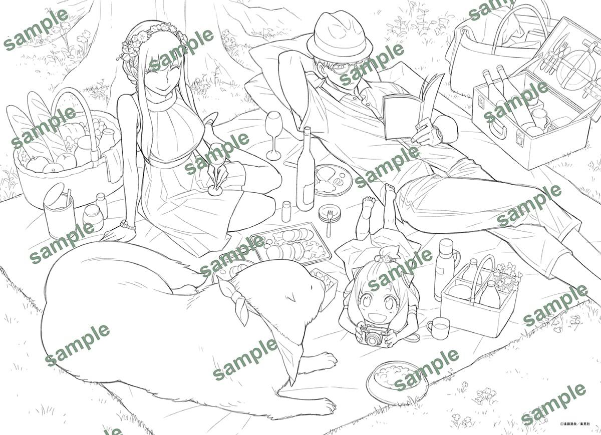 Spy x Family Operation Coloring (Japanese Edition)