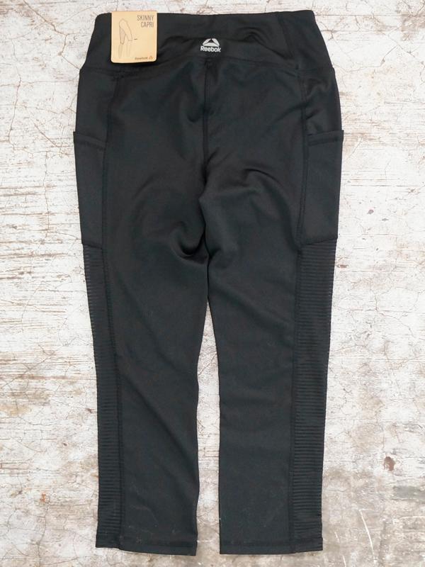 Quần Legging Lửng Nữ Capris Pockets Mesh Tight - SIZE XS/S