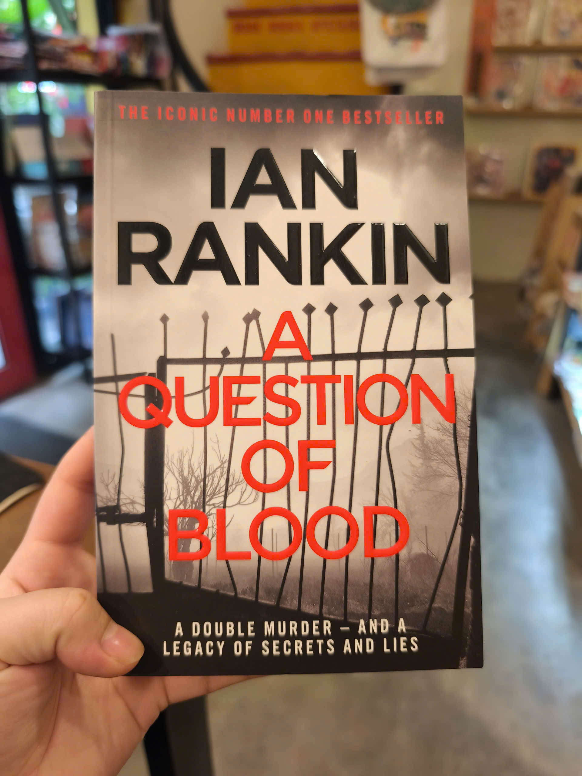 Sách - A Question of Blood by Ian Rankin | Mystery/ Crime/ Ngoại văn Nhập khẩu/ Trinh thám Tiếng Anh