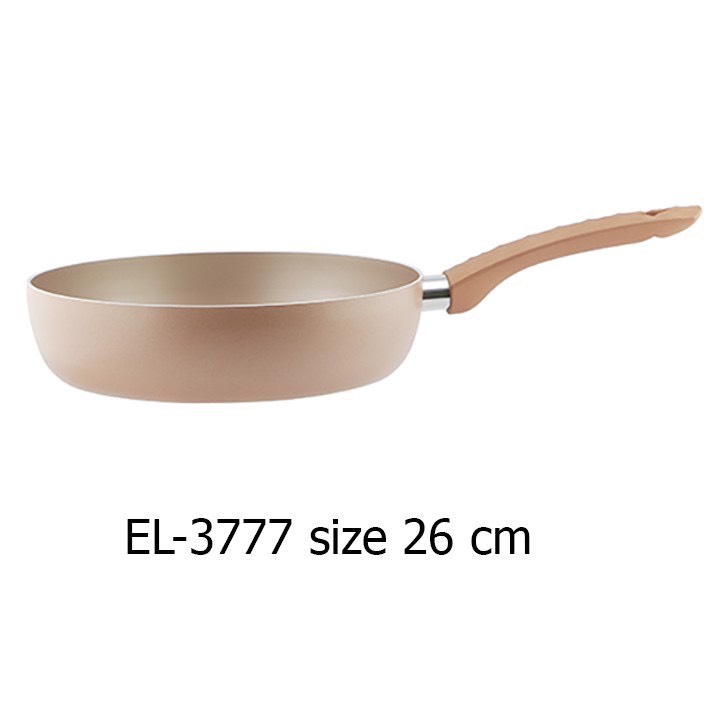 Chảo nhôm sâu lòng chống dính Elmich Vesta đường kính 26cm EL-3777 hàng chính hãng