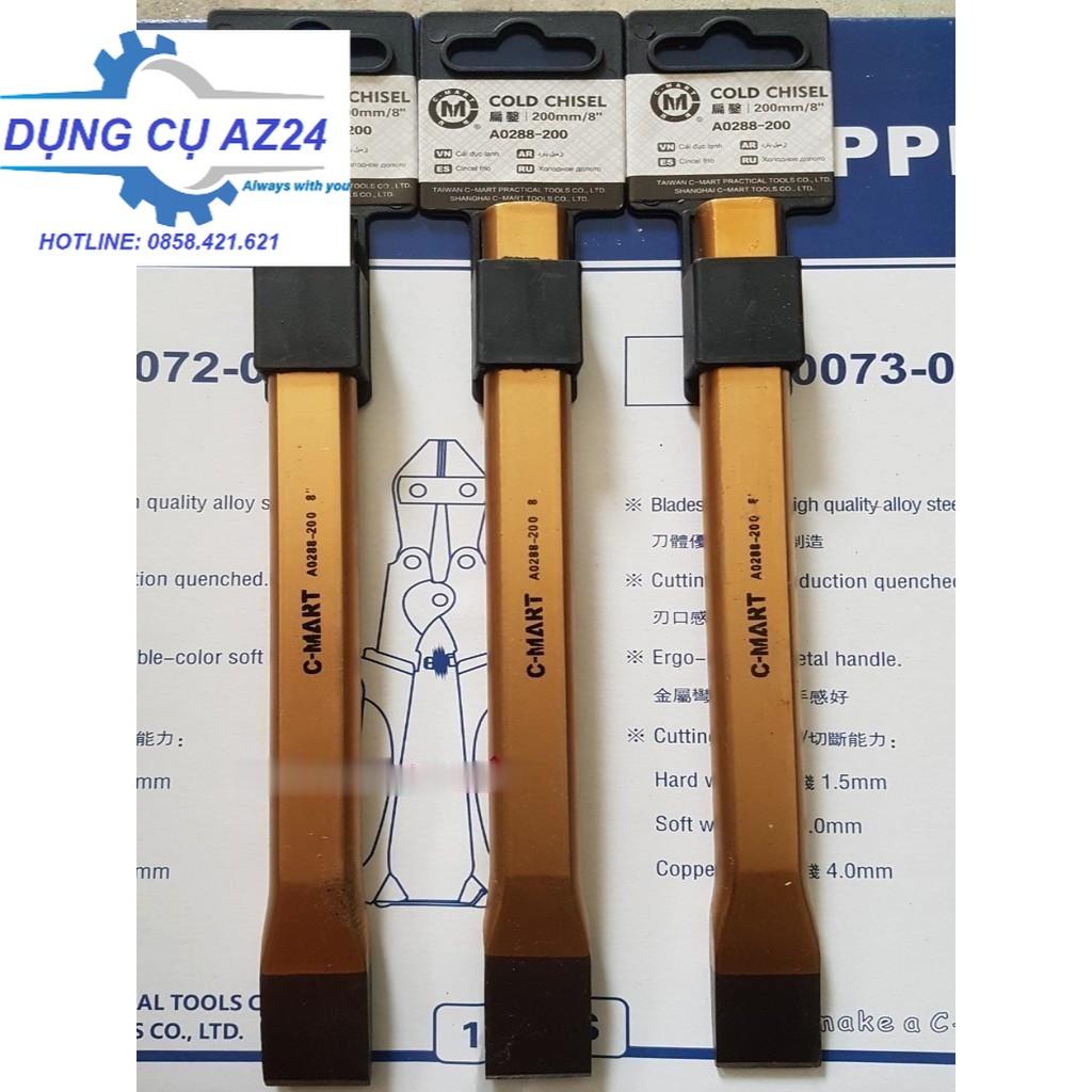 Đục Sắt Cầm Tay Mũi Dẹp Cao Cấp A0288 C-MART A0288-150 A0288-200 A0288-250