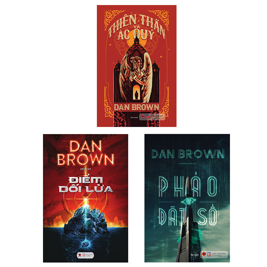Combo Tuyển Tập Tác giả Dan Brown 2