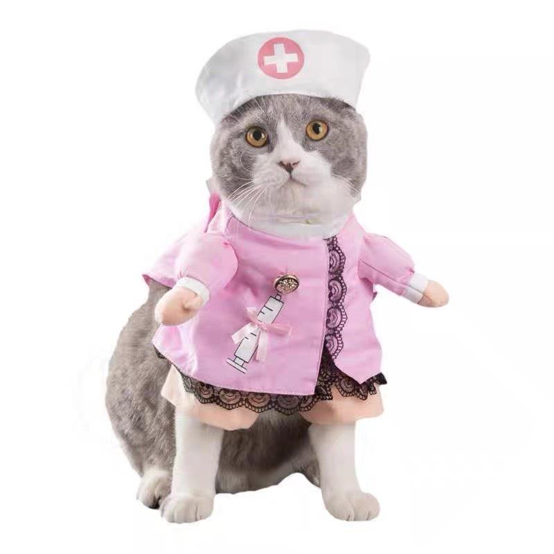 Áo cosplay đáng yêu hình thù ngộ nghĩnh cho thú cưng, áo hóa trang chó mèo