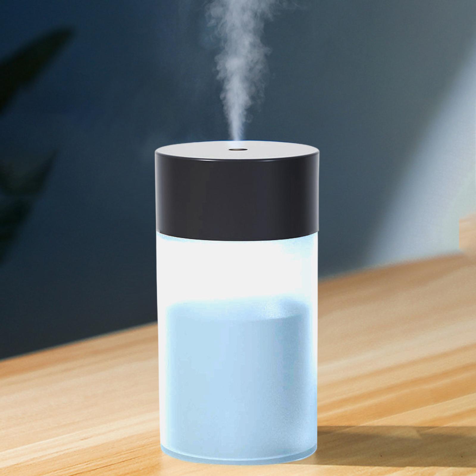 2Pcs 260ml Mini USB Air Humidifier Aroma Diffuser Night Home Auto Shut Off