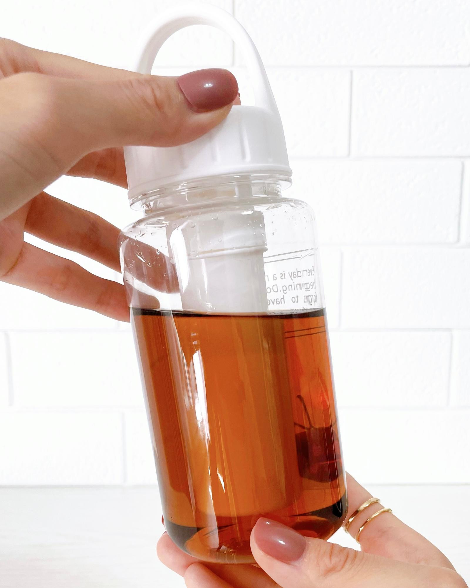 Bình nước có thanh giữ lạnh - không làm loãng đồ uống 400ml nội địa Nhật Bản