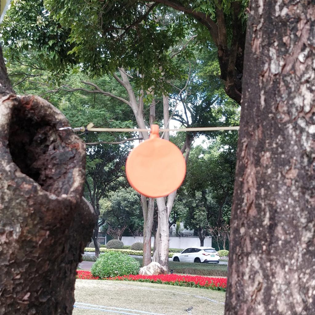 4pcs Silicone Spinner Target 3/4/5/6cm Swinging Spinning Targets