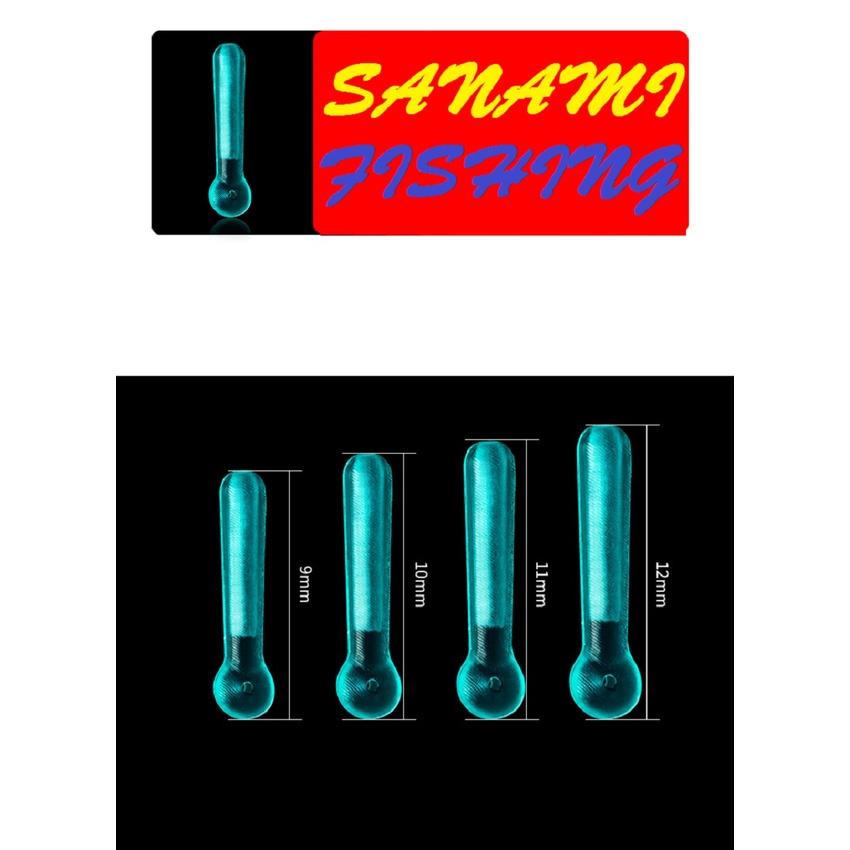 Vỉ 10 Chân Cắm Phao Silicon Bạo Lực Trong Suốt Chuyên Dụng Câu Đài Câu Đơn Cao Cấp SPK-21