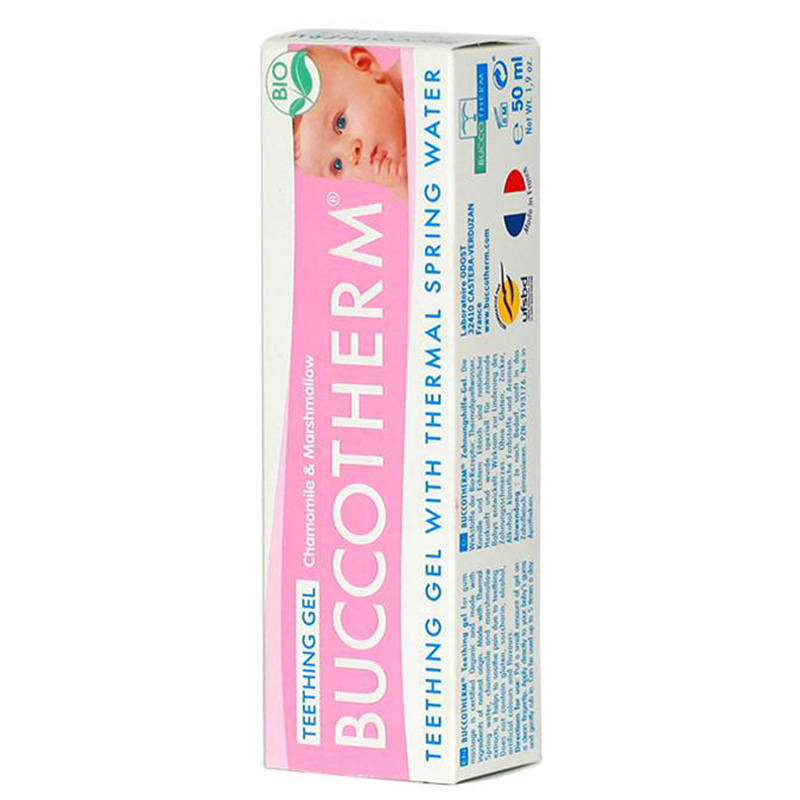 Kem đánh răng hữu cơ cho bé mới mọc răng Buccotherm 50ml