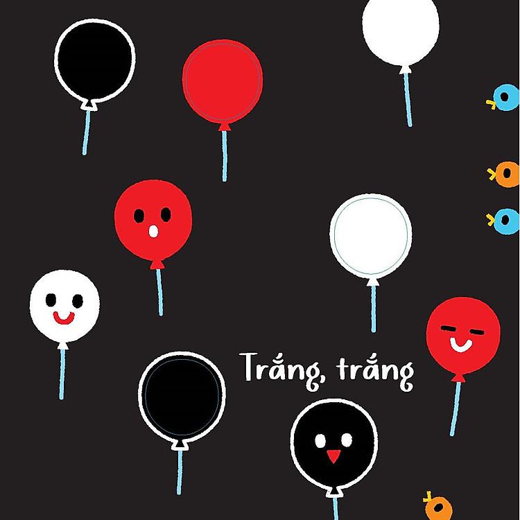 Sách Đỏ, đỏ, đen, đen - Mình cùng vui chơi nhé!