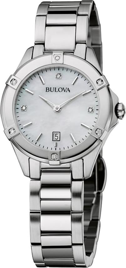 Đồng Hồ Nữ Dây Kim Loại BULOVA 96W205 (27mm) - Bạc