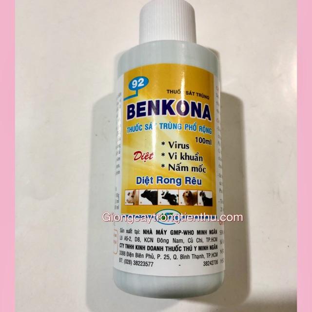 THUỐC SÁT TRÙNG BENCONA 100ml