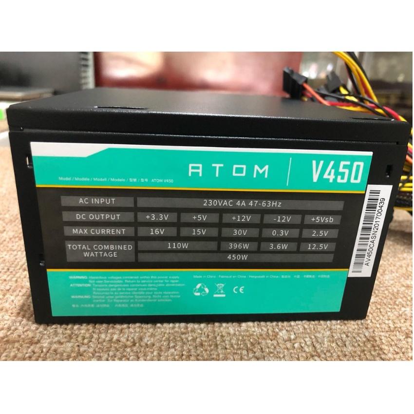 Nguồn Antec ATOM V450 450W -Standard