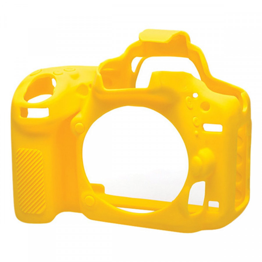 Bao Silicon bảo vệ máy ảnh cover cho Canon 6D Mark II vàng