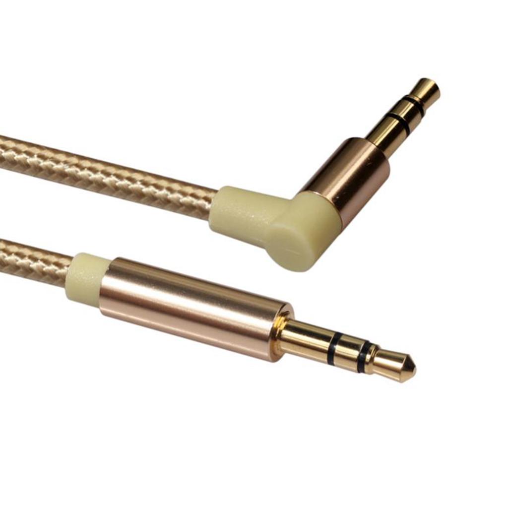 1/8 Inch 3.5mm Jack Male to Male Headphone Earphone Audio Cable Cord