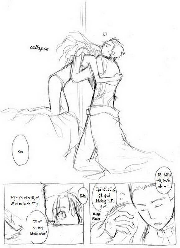 chén thánh: đêm định mệnh - doujinshi archer x rin chapter 6 11