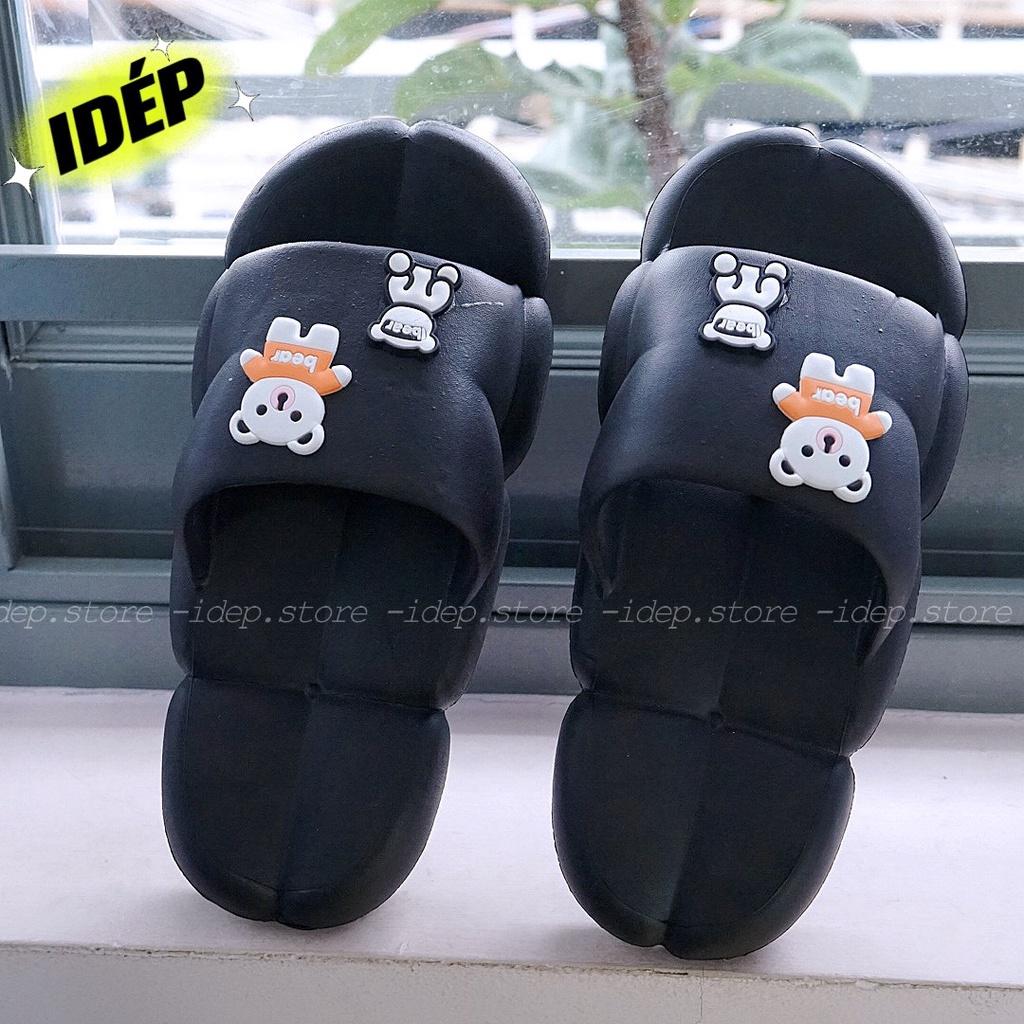 Dép sâu, Dép nữ quai ngang đế bánh mì đám mây cực êm dễ thương - iDÉP DL277