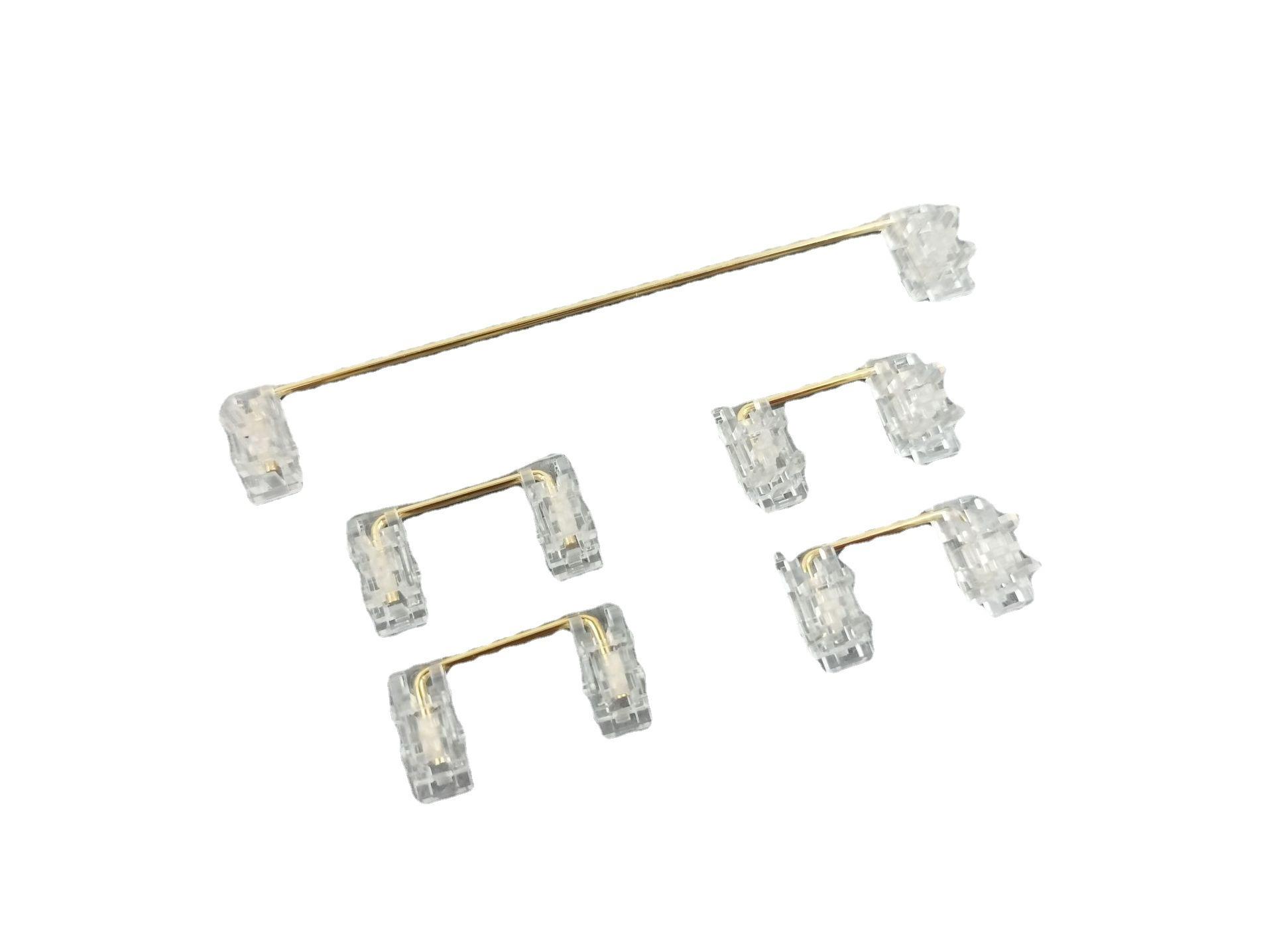 Trục vệ tinh bằng thép trong suốt khuyến mại với keycaps trong suốt là lựa chọn hàng đầu, bạn có thể tự lắp ráp bàn phím cơ tùy chỉnh theo cách thủ công