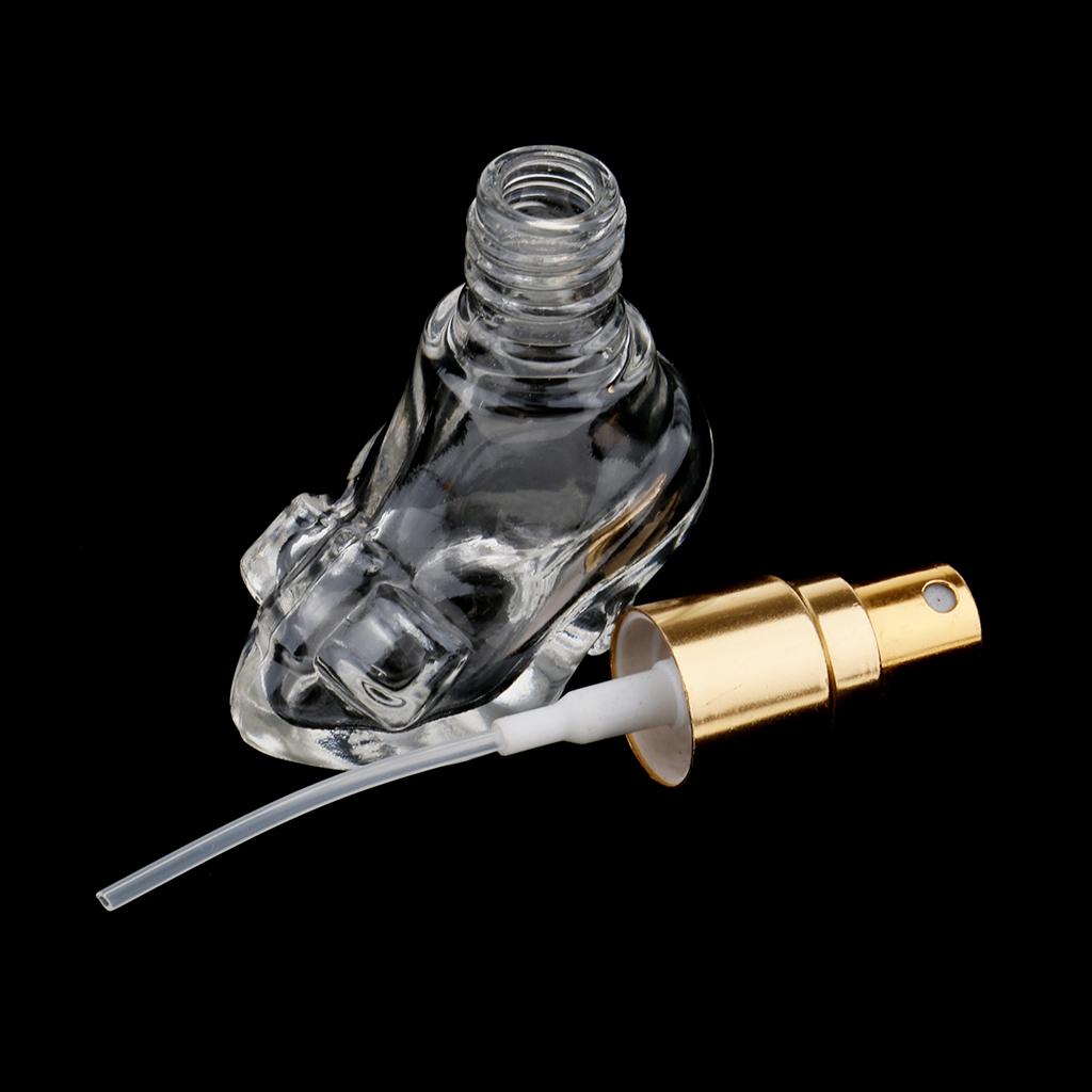 Travel Empty Glass Essential Oil Perfume  Spray Bottles 10ml 6ml