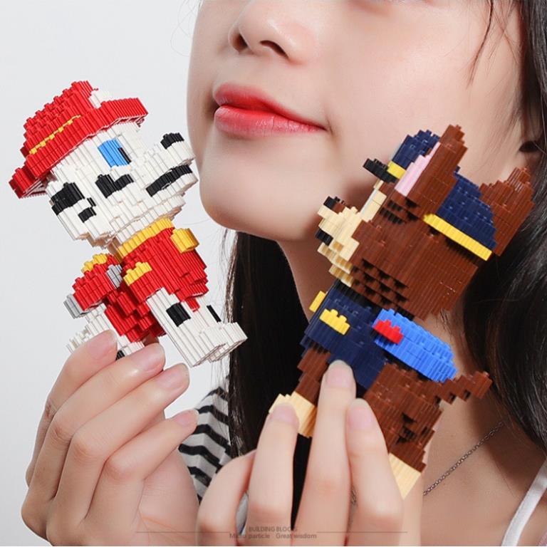 Đồ chơi lắp ráp những chú chó cứu hộ - BST 6 Đội Chó Cứu Hộ 3D