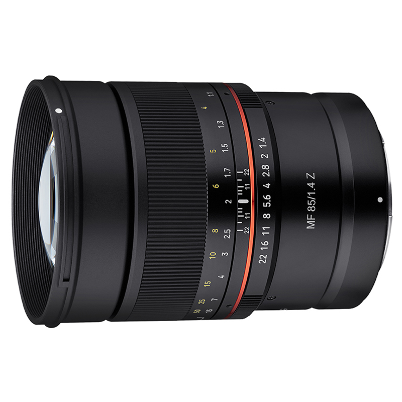 ống kính máy ảnh hiệu Samyang MF 85mm F1.4 cho Nikon Z - HÀNG CHÍNH HÃNG