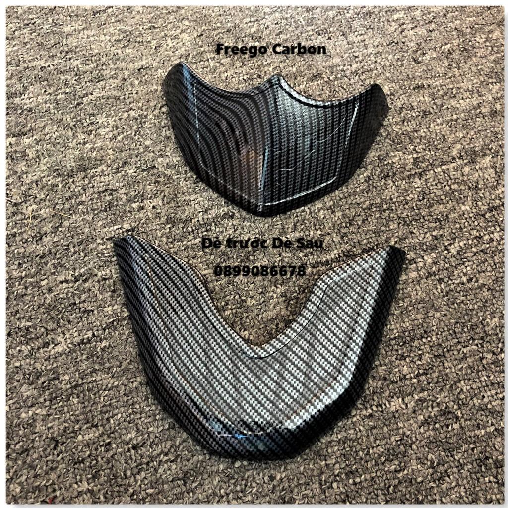 Phụ kiện Dành Cho Xe Yamaha Freego 2019, 2020, 2021, 2022 Ốp Carbon, Cacbon