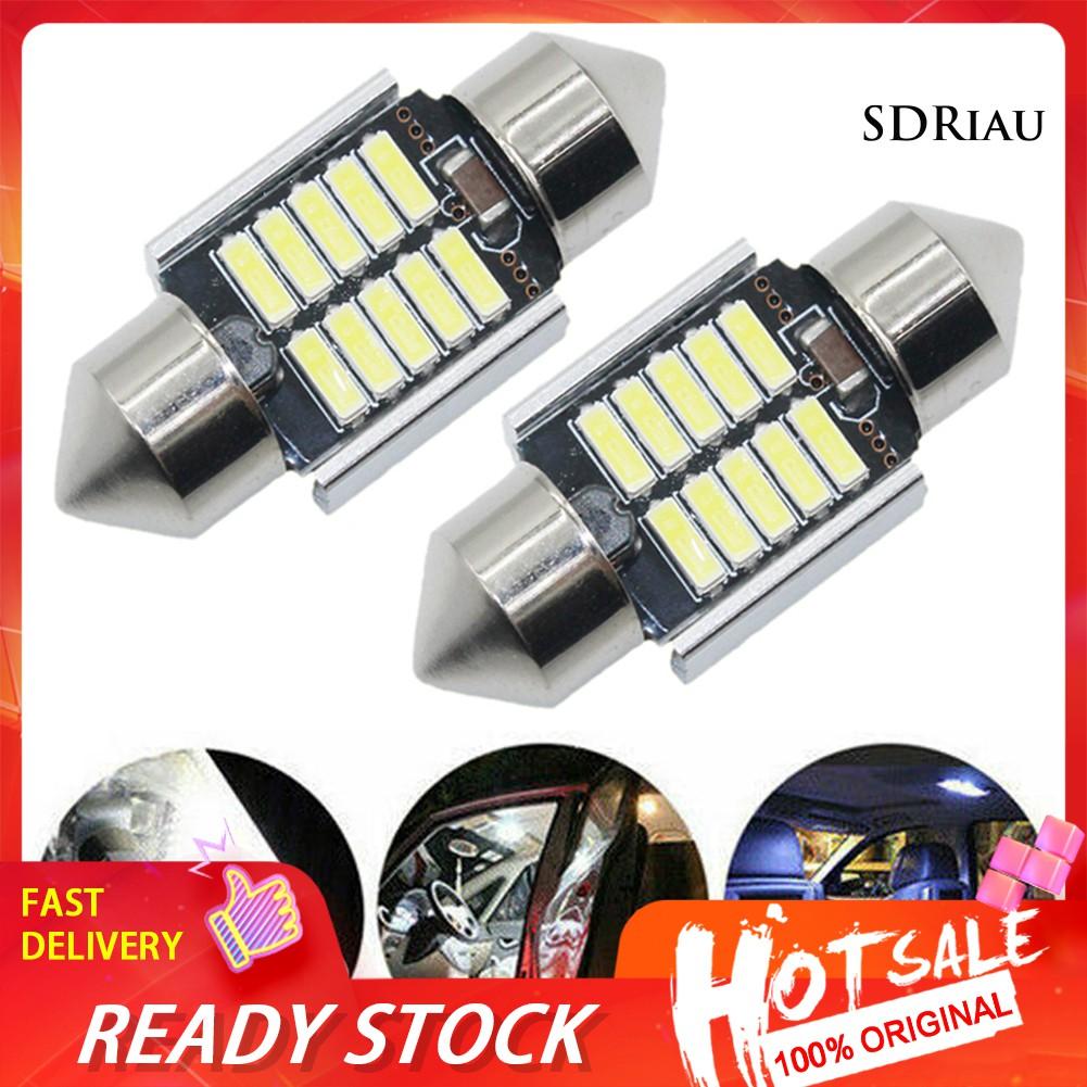 POWER 2 Bóng Đèn Led 12v 42mm Chống Thấm Nước Cho Xe Hơi