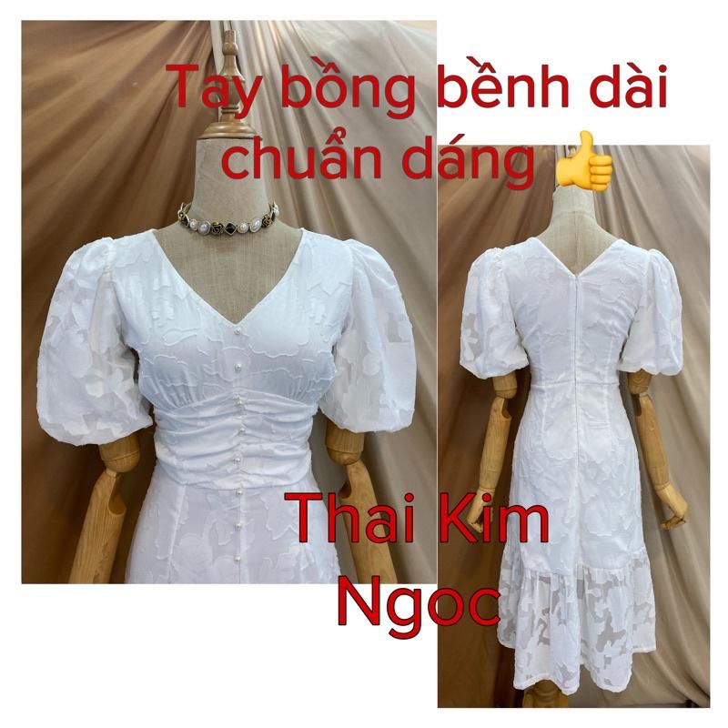 Đầm dự tiệc ren đuôi cá đóng chuỗi