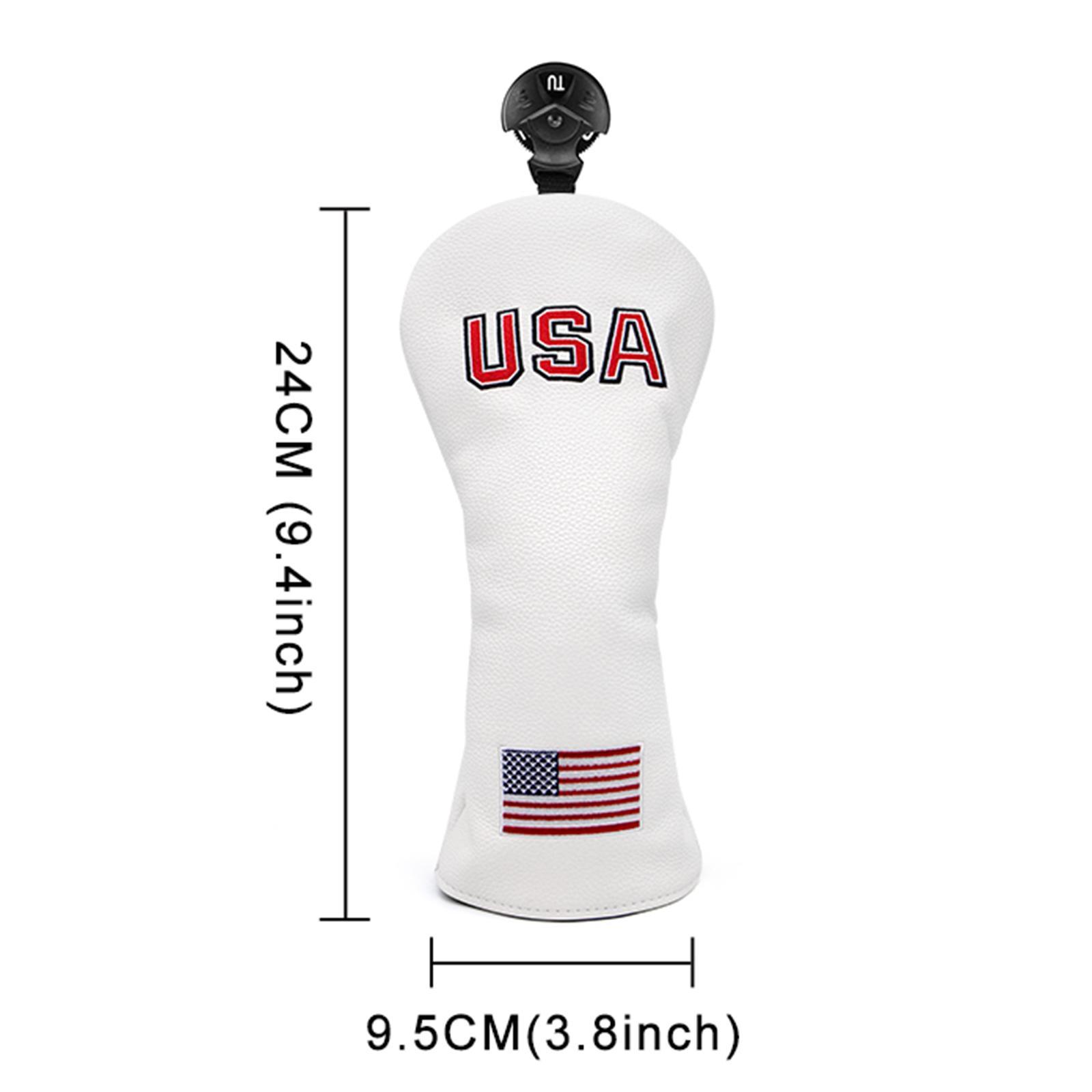 Golf Covers Head Covers Driver Fairway Woods Headcovers for Golf Club Fits All Fairway and Driver Clubs