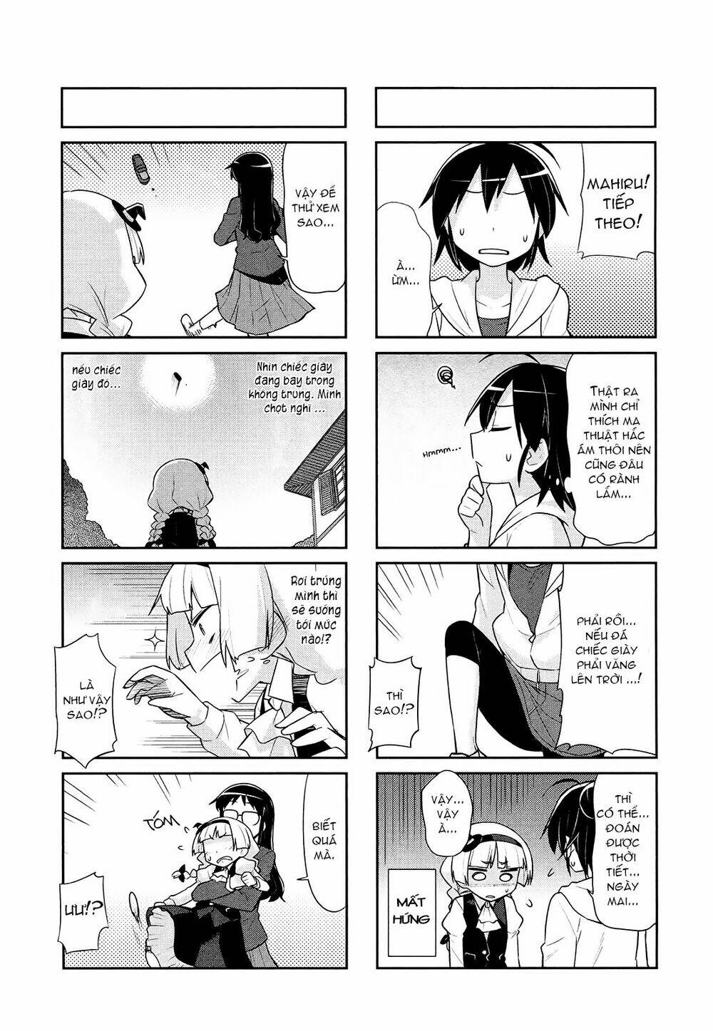 majyo to houki to kurobuchi megane chapter 19 5