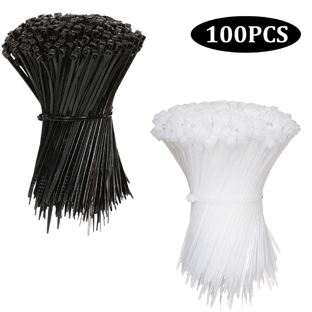 Set 100 Dây Rút Nylon Tự Khóa Tiện Dụng Chất Lượng Cao