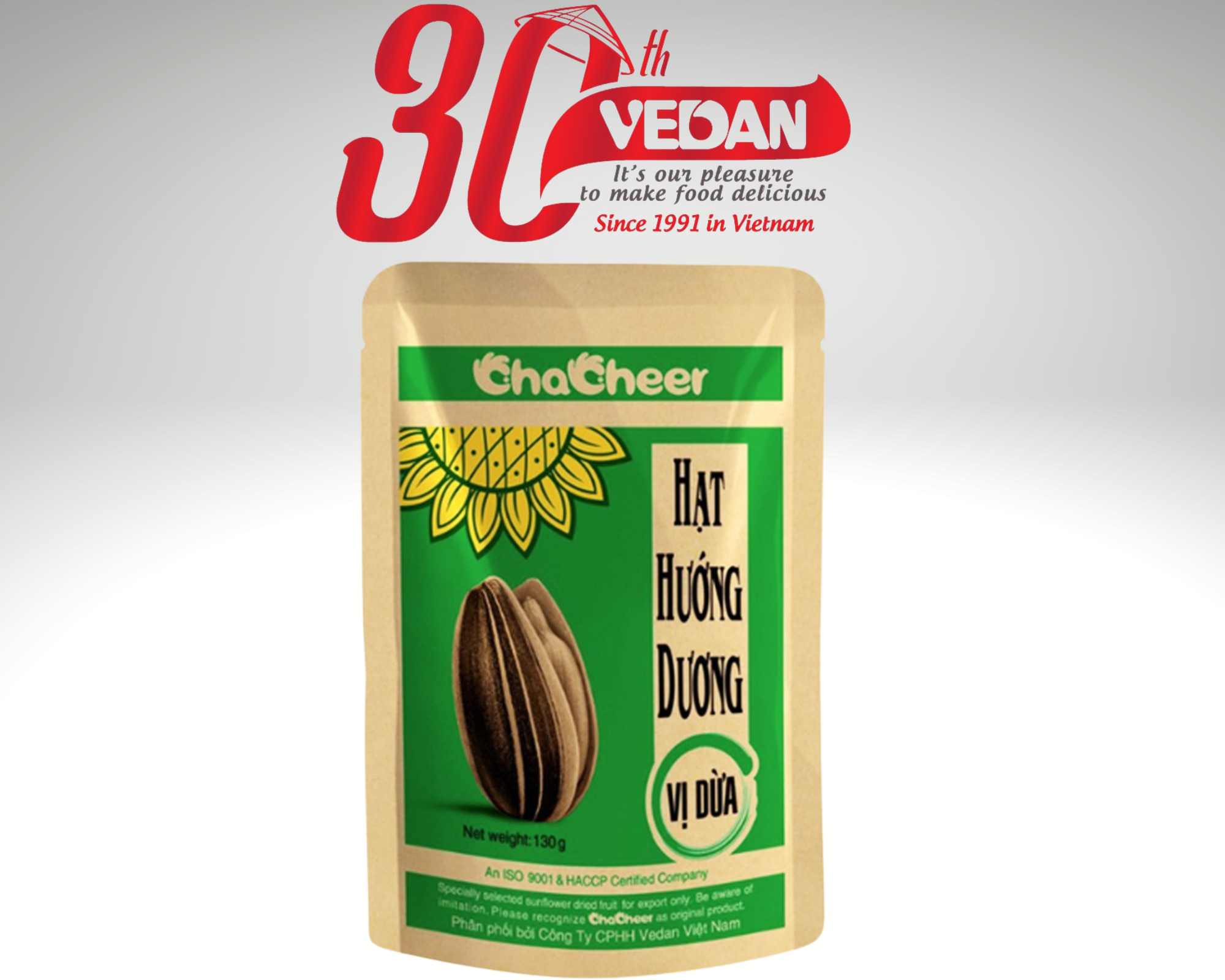 Hạt Hướng Dương CHACHEER Vị Dừa 75g