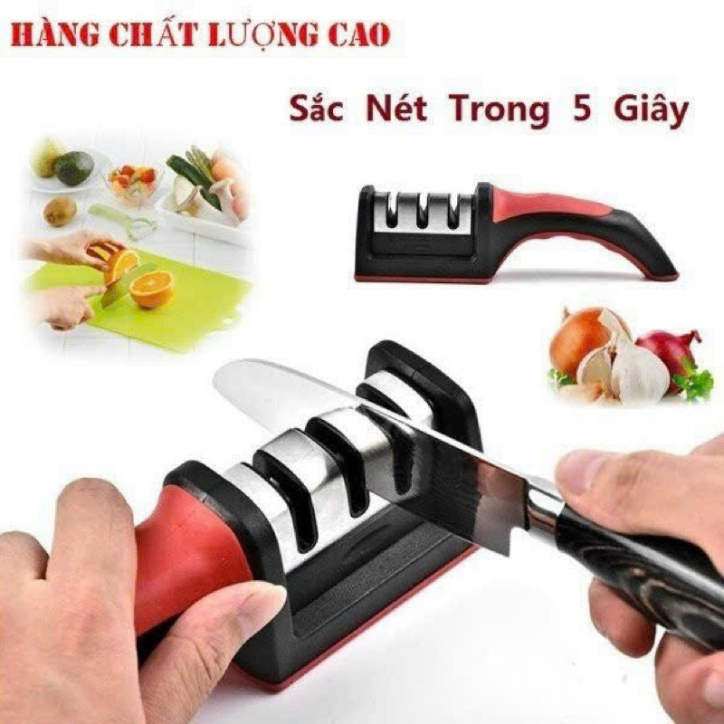 DỤNG CỤ MÀI DAO 3 RÃNH CẦM TAY