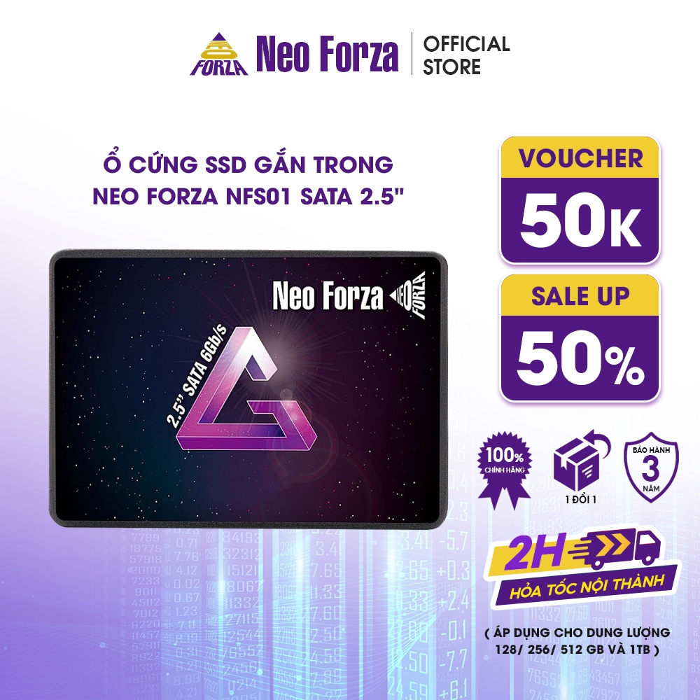 Ổ cứng SSD Neo Forza Zion NFS01 SATA-III 2.5- Bảo hành 3 năm - Hàng chính hãng