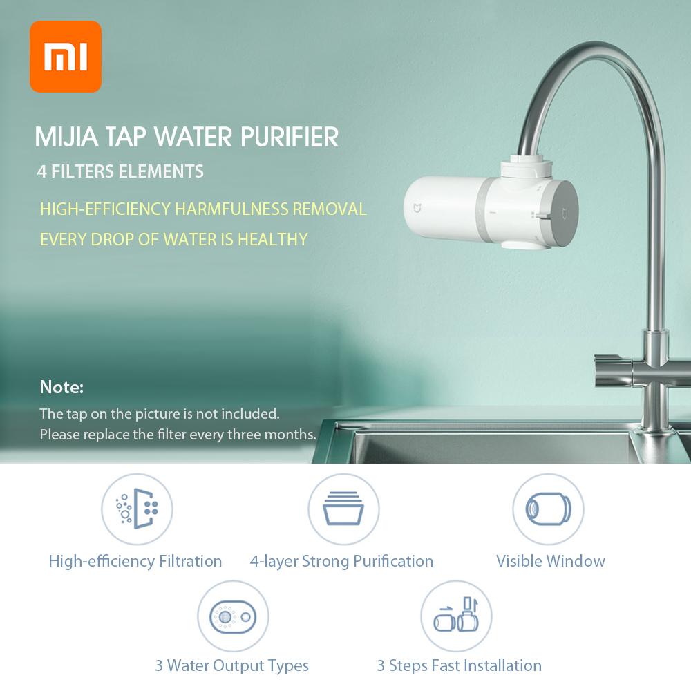 Xiaomi Mijia Tap Water Purifier MUL11 Faucet Kitchen Water Filter Gourmet Filtration System Washroom Tap Water