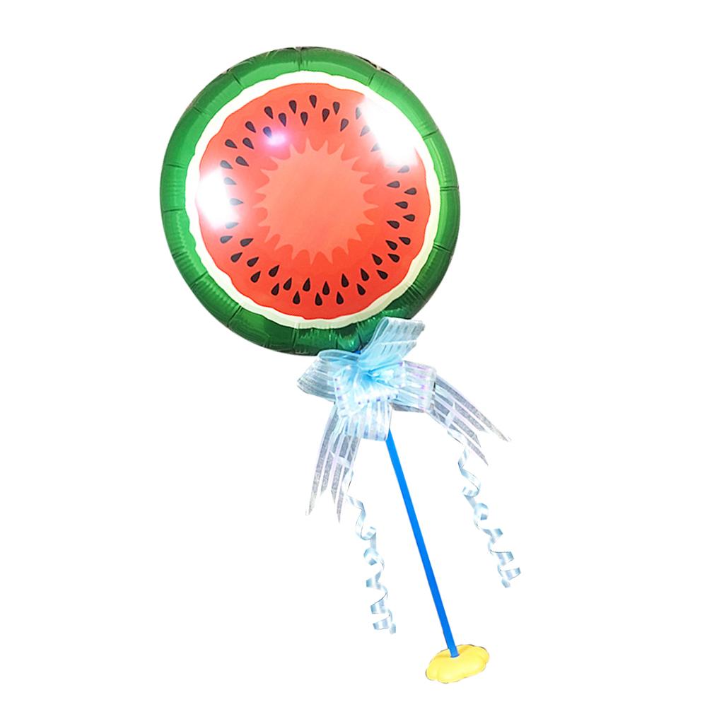Fruit Foil Balloon Kit Stick Stand Base Pole Wedding Party Decor