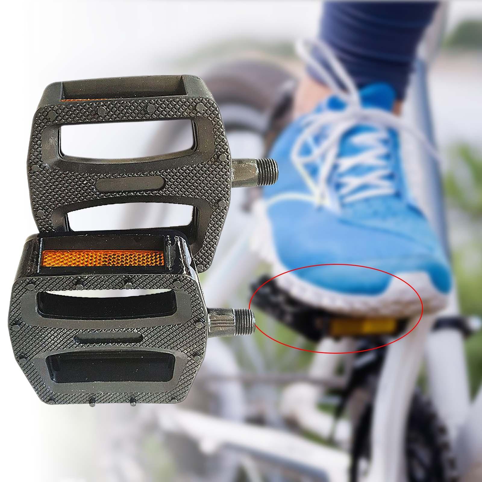 2Pcs Pedal Durable Universal Cycling Platform Pedal Bike Flat Pedal