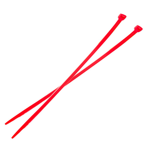 Bộ 100 Dây Rút Nhựa 10cm - Đỏ
