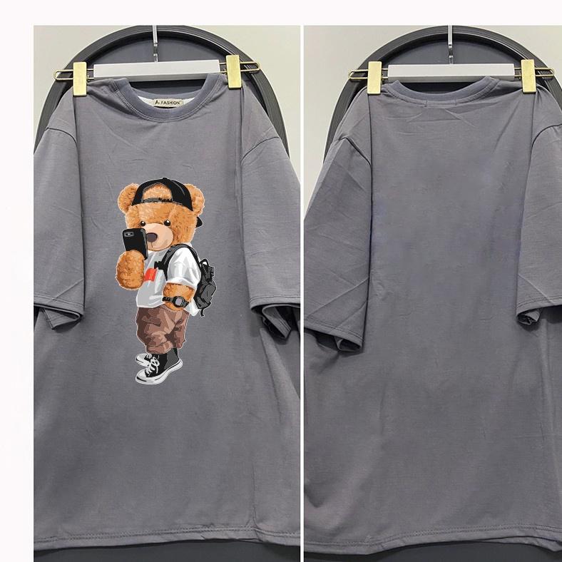 Áo Unisex,áo phông in Gấu cực đẹp cho nam nữ