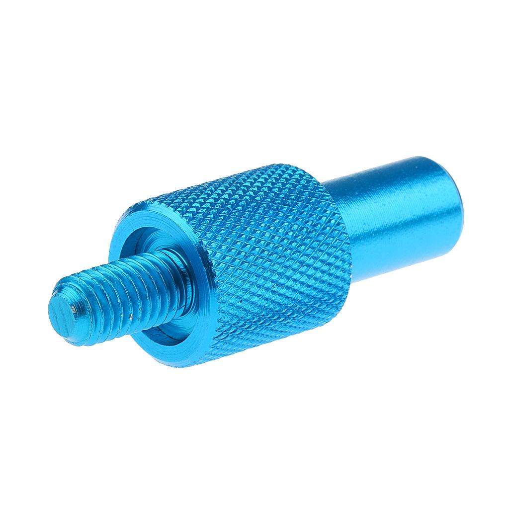 Aluminum Alloy 8mm Fishing Rod Pod Connector Net Head Adapter Quick Release Adapter Connector Carp Fishing Accessories Refit Parts