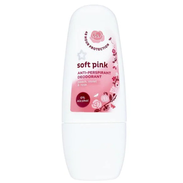 Lăn khử mùi Superdrug Soft Pink Anti - Perspirant Deodorant