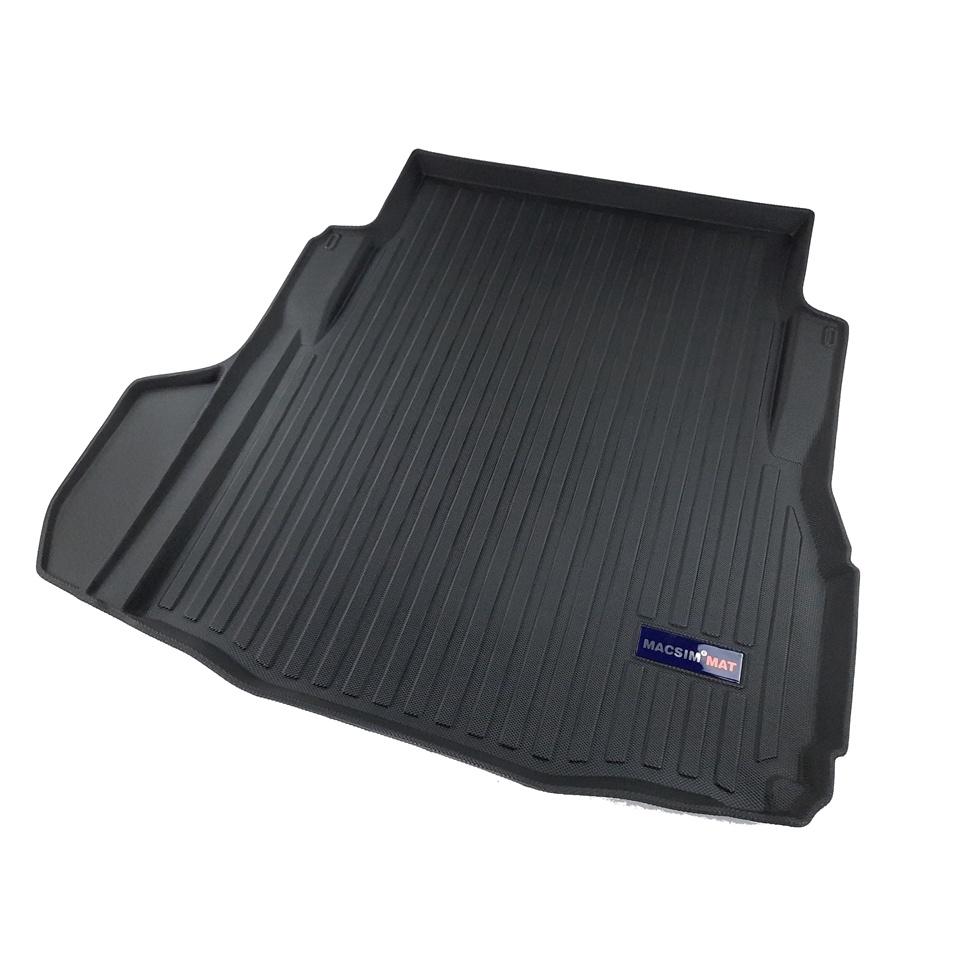 Thảm lót cốp xe ô tô Jaguar XPL nhãn hiệu Macsim chất liệu TPV màu đen hàng loại 2