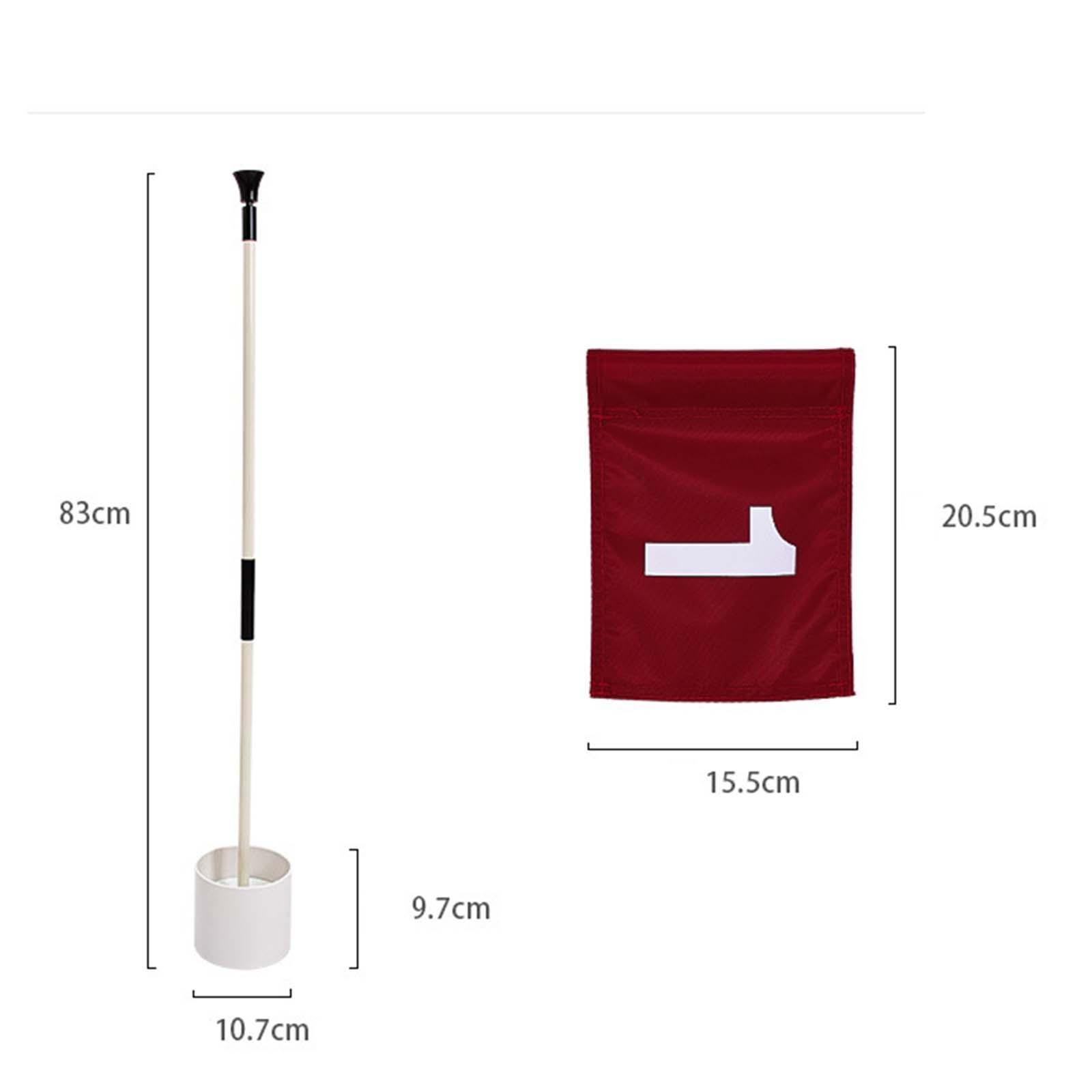 Golf Putting Green Flag and  Practice Backyard Gifts Home Golf Flags