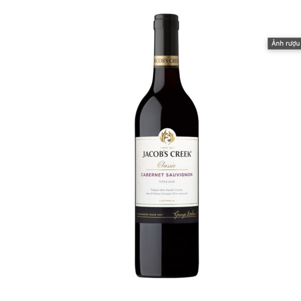 Rượu Vang Đỏ Úc Jacobs Creek Cabernet Sauvignon